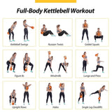 Kettlebell Sets, Strength Training Kettlebells Weight Set for Women, Vinyl Coated Kettle Bell for 43974329