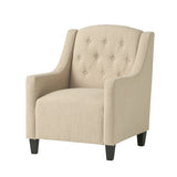 ZUN Upholstered Armchair with Ottoman 53384.00LBEI