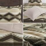 King Down Alternative Comforter Set with Throw Pillow B035P148498