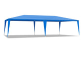 10'x20' Outdoor Party Tent with 6 Removable Sidewalls, Waterproof Canopy Patio Wedding Gazebo, Blue 53823303