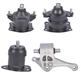 Engine Motor & Automatic Transmission Mount Set 50820-SJA-A01 50820-SJA-30 for Acura 2005-2008 RL 30068946