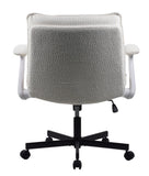 Cross-Legged Friendly Office Chair with Criss Cross Frame, Rolling Casters & Fold-Down Arms, 47287432