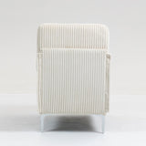 Modular Sectional Sofa Armless Seat Module, Corduroy Sectional Couch, Single Couch Modular Armless W3098P257002