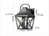 Outdoor Wall Lights, Porch Lights, Waterproof Outdoor Wall Sconce, Exterior Light Fixture Matte W2714P218543