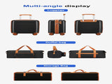luggage set, hardside luggage set, 5 piece luggage set, PP hard shell luggage, spinner suitcases, 07866127