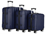 3-in-1 Multifunctional Large Capacity Traveling Storage Suitcase Luggage Set Navy Blue 12271281