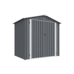 ZUN Outdoor Storage Shed 6 x 4 FT Large Metal Tool Sheds, Heavy Duty Storage House Sliding Doors W2911P205898