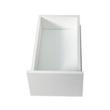 70.87" H Display Storage Cabinet , 4-Tier Shelf, 3 Side Drawers & 4 small display shelves , Modern W331P281202