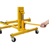 Hydraulic Door Remover and Installer Jack Hoist Lift Jack Stand Dolly,Yellow W465P276676