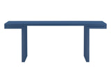 U-Style Large 60-Inch Console Table with Geometric Clean Lines Design,Stylish Entryway Table with N711P303209V