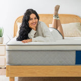 14 Inch Breathable Cool Cover Memory Foam Individual Pocket Spring Hybrid Mattress T3673P344036