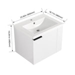 ZUN 24 "Bathroom Vanity Combo for big Space,Modern Bathroom Cabinet Cabinet combination, Bathroom W1972P204943