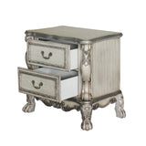 Vintage Bone White 2-Drawer Nightstand B062P189125