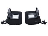Pair Black Sun Visor LR fit for Chevrolet Corvette C5 Light 97-04 10442033 10442034 83715495
