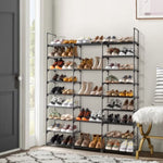 ZUN 9 Tiers Shoe Rack Storage Organizer Shoe Shelf Organizer for Entryway Holds 50-55 Pairs Shoe, 41157133