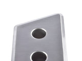 Adjustable Trailer Hitch Aluminum Fit 2.5" Receiver 8" Drop/Rise 18500 LBS 2" & 2-5/16" Dual Ball 17774233