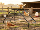 10 Pcs Chicken Coop Perches with Adjustable Swing, Roosting Bars for Backyard Brooder & Farm Coop 26772839