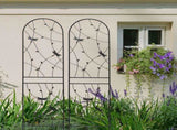 4 Pack Metal Garden Trellis 86.7" x 19.7" Rustproof Trellis for Climbing Plants Outdoor Flower W1586P268047