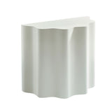 2PCS Set Side Table,Wavy Edges Design Fiberglass Coffee Table for Living Room,Bedroom,Modern Design W2582P313972