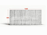 6 ft x 13 ft Natural Bamboo Privacy Screen, Eco-Friendly Decorative Slat Fence for Garden & Patio 44007088
