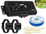 Electric Dog Fence System Pet Tone Shock Boundary Containment Water Resistant Collar Receiver For 81884925