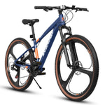 ZUN A27302M Ecarpat Mountain Bike 27.5 Inch Wheels, 21 Speed Road Bicycle with Dual Disc Brakes for Men W709P168696