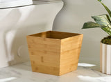 Bamboo Bathroom Wastebasket, 1.5 gal 10147691