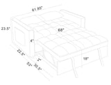 Sienna Tufted Convertible Sleeper Sofa B343P356872