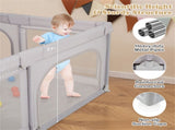 Portable Baby Play Yard - 73"x61.5"x27", Breathable Mesh, 50 Ocean Balls & Carry Bag 83923189