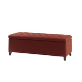 Tufted Top Soft Close Storage Bench B03548306