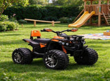 12V Electric Kids ATV, Ride-On Quad with Music & Headlights for Boys and Girls Ages 37-60 Months 56823578