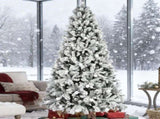 7.5ft Flocked Christmas Tree 66544796
