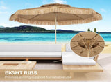 Outdoor Garden Umbrella UPF30 Sun Protection for Backyard, Deck, Pool & Patio 31927785