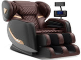 Upgraded Full Body Massage Chair Recliner, Zero Gravity Chair with 10 Rollers, Enhanced Back W6175P561246