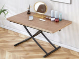 Modern minimalist multifunctional lifting table, with a 0.8-inch wood grain process sticker desktop W1151126193