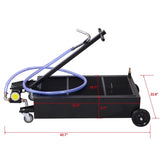 20 gallon low profile oil drainer ,with electric pump W46538729