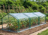 Mini Greenhouse with PVC Cover, Indoor Outdoor Plant Gardening Green House for Garden Backyard, 11104035