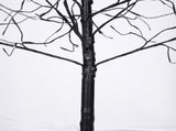 3 Pac Halloween Spooky Tree with Purple Lights, 4FT 5FT and 6FT, Lighted Black Tree for Halloween 02082078