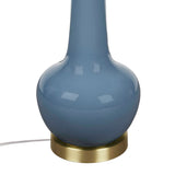 ZUN Ceramic Genie Table Lamp Blue See below B035P264523