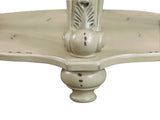 22'' Two Tone Round End Table,Solid Wood Sofa Side Table with Shelf,Living Room Corner Table Easy 69231316