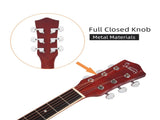 GT502 41-Inch Notch Spruce Panel Matte Edging Folk Guitar Bag Shield Wrench 26568948