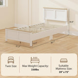 Queen Platform Bed Frame with Headboard and Footboard 97767350