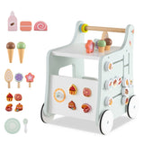 2-in-1 Baby Walker with 8 Fun Activities Side Shop Window 88953590