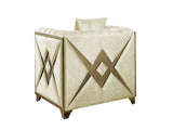 Velencia Modern Style Chair made with wood in Cream B009139135