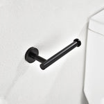 ZUN 2 Pack Toilet Paper Holder - Matte Black SUS304 Stainless Steel Toilet Paper Holder Towel Rack for 74536928