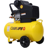 3.5HP Portable 10 Gallons Oil-Lubricated Air Compressor Tank Ultra Quiet Horizontal Tank Adjustable W46564402