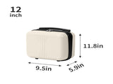 PP Trolley Case 12in 20in 2PCS Suitcase Set Off-White 01123842