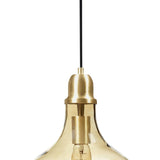 Auburn Bell Shaped Hanging Glass Pendant Light B035P264533
