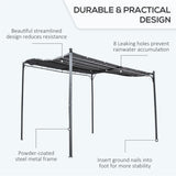 ZUN Outdoor Pergola Gazebo （Prohibited by WalMart） 16444732