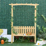 ZUN Outdoor Garden Bench 、Garden chair 45733369